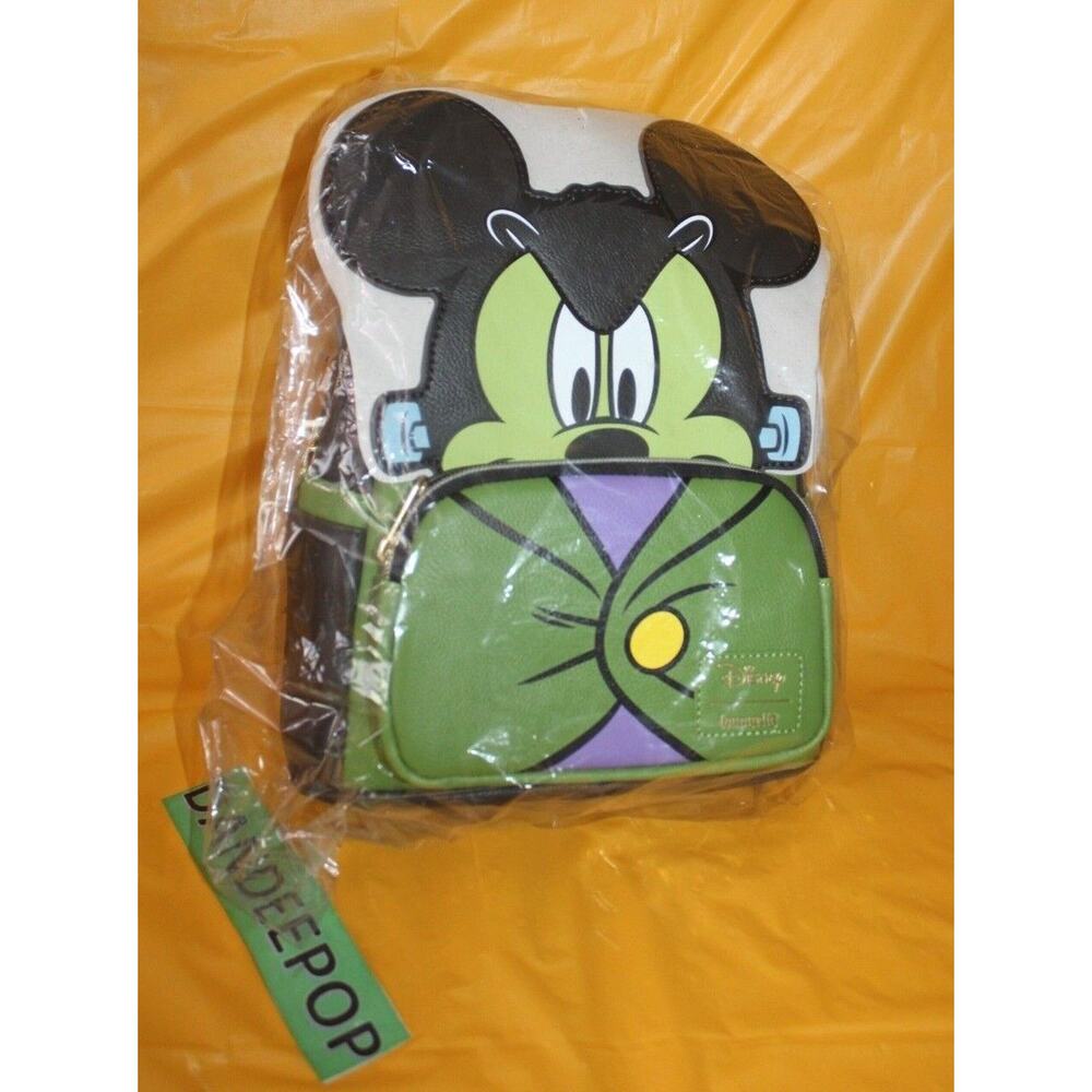 Disney Loungefly Entertainment Earth Exclusive Mickey Frankenstein Mini Backpack